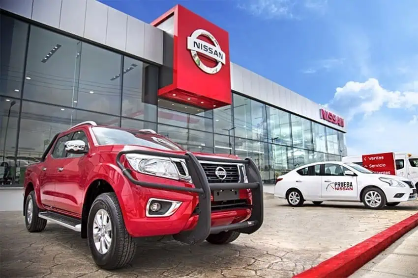 Nissan dealership in Mexico