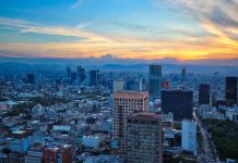 Mexico City skyline