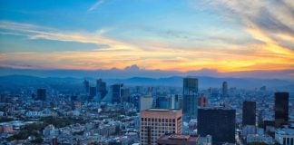 Mexico City skyline