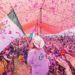 Presidential opposition candidate Xóchitl Gálvez waves a Mexican flag at a rally in Matamoros, Tamaulipas, last week.