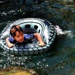 Fun in the water at the Chiquilistlán Falls. Some of the pools are ideal for kids.