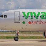 A VivaAerobus airplane