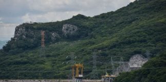 A CFE hydroelectric power plant in Chiapas