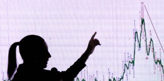 Claudia Sheinbaum at a press conference in 2023