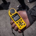 Third heat wave lingers as hurricane season starts in the Atlantic A thermometer that reads 42.4 degrees Celsius in Monterrey, Mexico