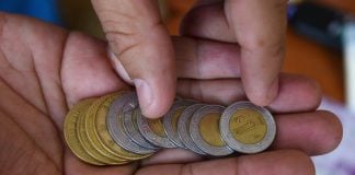 The peso was trading at 17.7 to the dollar the morning after Mexico's presidential elections.