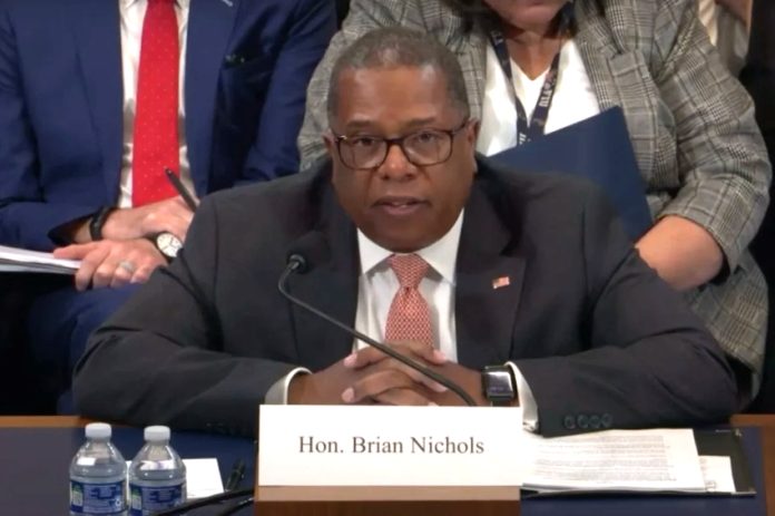 Brian Nichols in an appearance before Congress