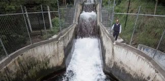 A tiered water collection system in the Cutzamala water system for Mexico City