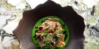 Dish at Quintonil restaurant