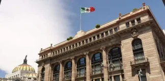 Bank of Mexico building in Mexico City