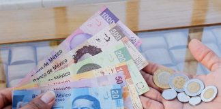 Mexican pesos