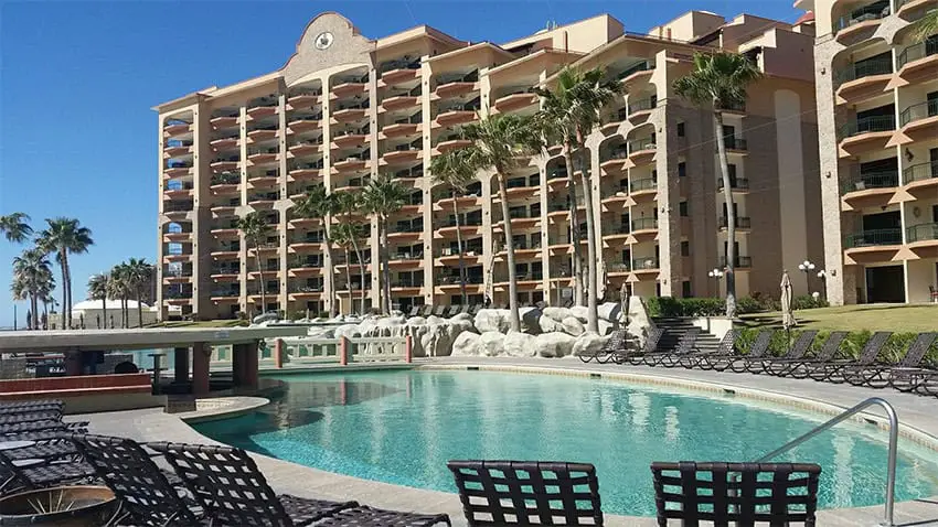 The pool and condos of Sonoran Sea Resort, the site of the hot tub electrocution