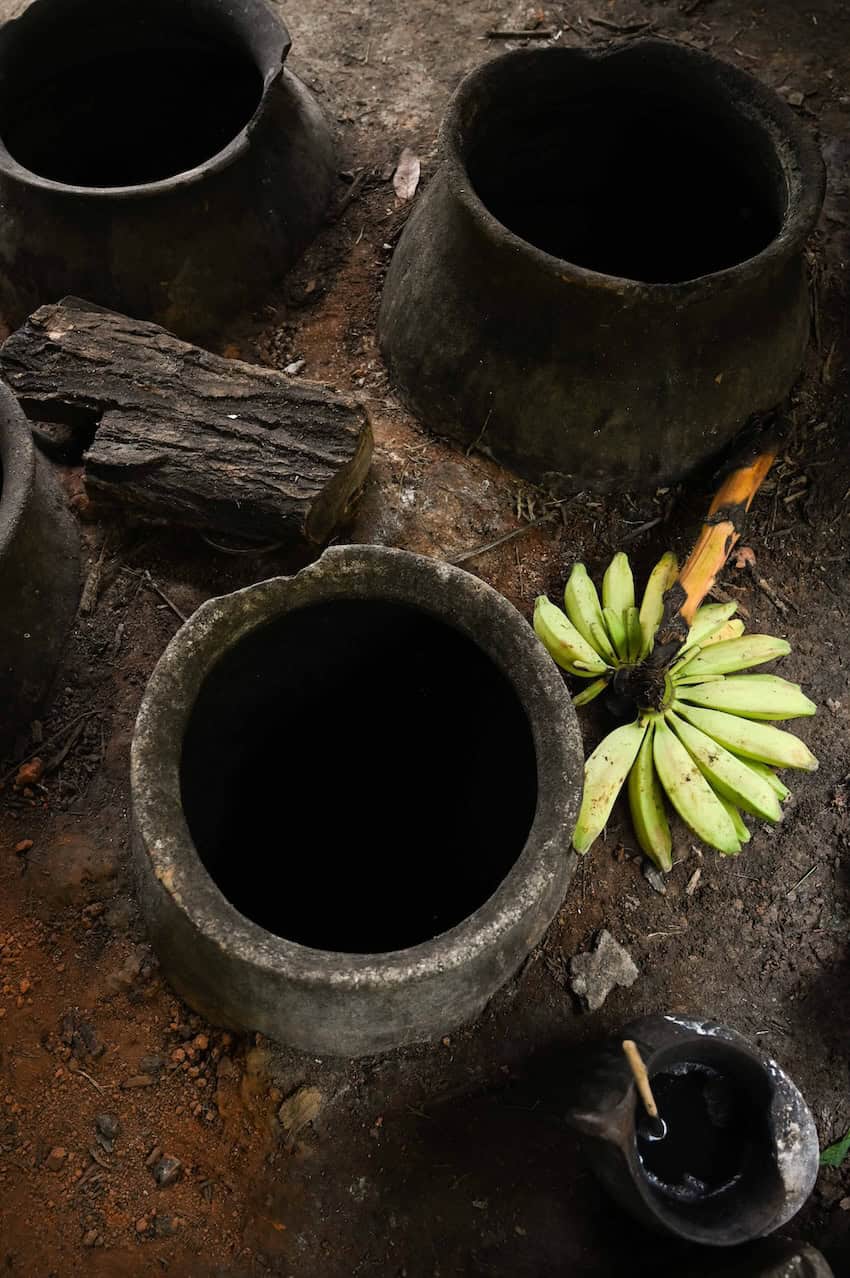 Rum making pots