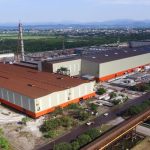 An aerial view of the ArcelorMittal steel plant in Lázaro Cárdenas, Michoacán.