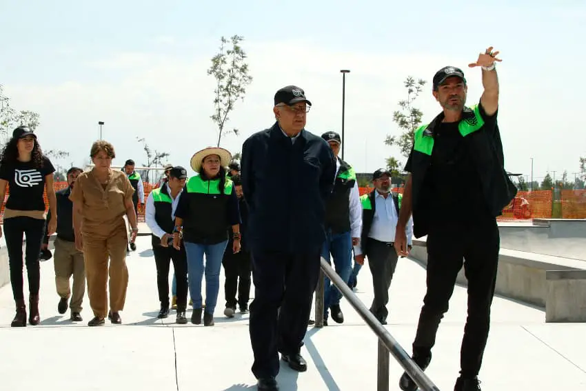 AMLO and Iñaki Echeverría