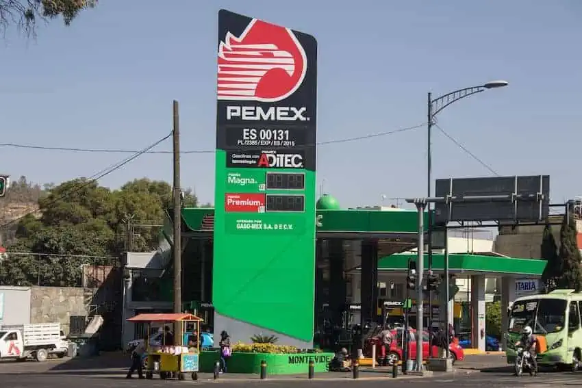 Pemex gas station