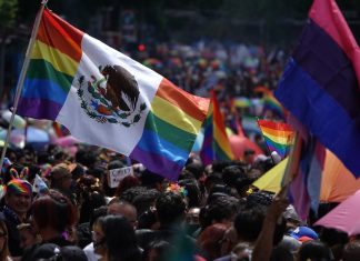 Mexico City’s 46th pride parade draws over 260,000 A flag flies at the 2024 Mexico City pride parade