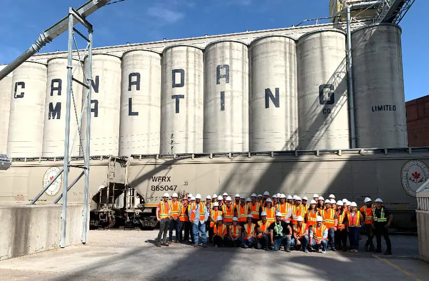 Canada Malting facility in Calgary