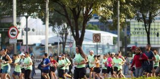 Over 30,000 participated in Mexico City's half marathon race on Sunday