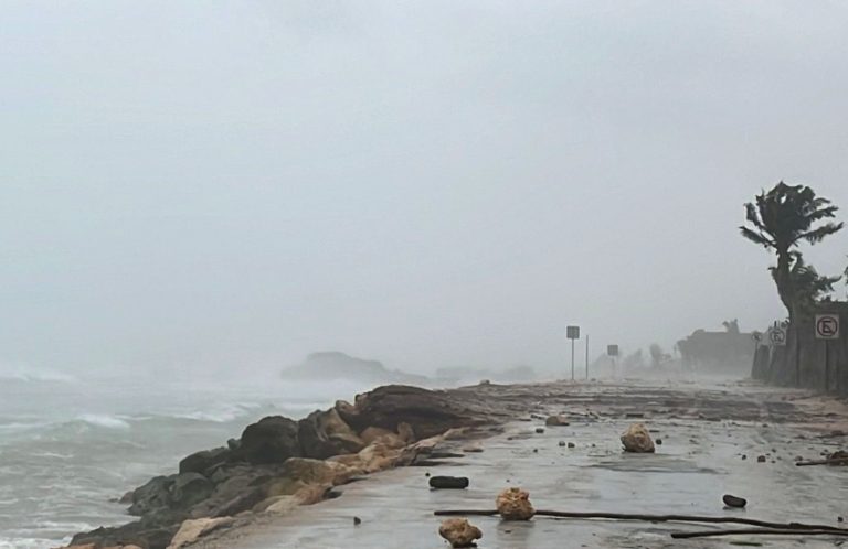 Hurricane Beryl moves toward Mérida after touching down in Tulum