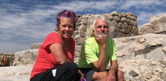 Louisa Rogers and Barry Evans