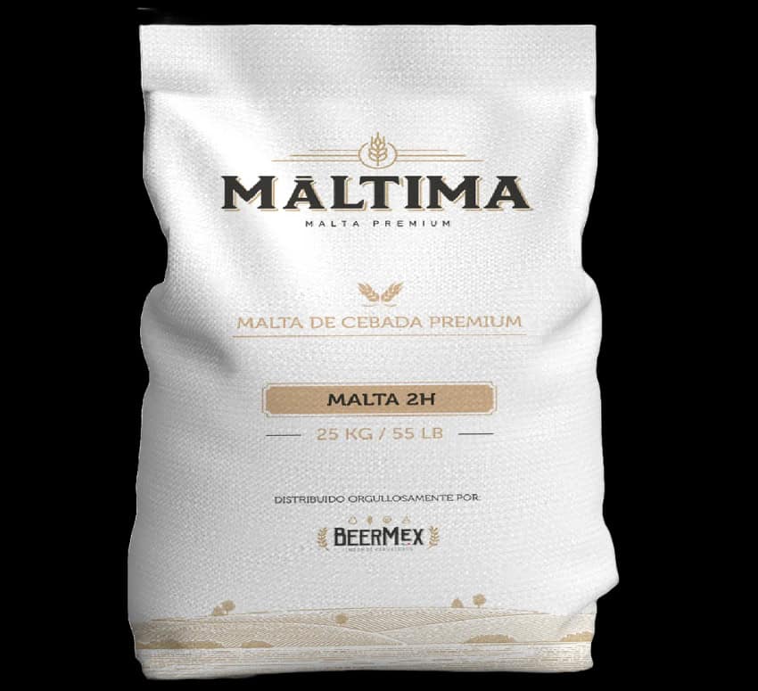 A bag of Maltima malt