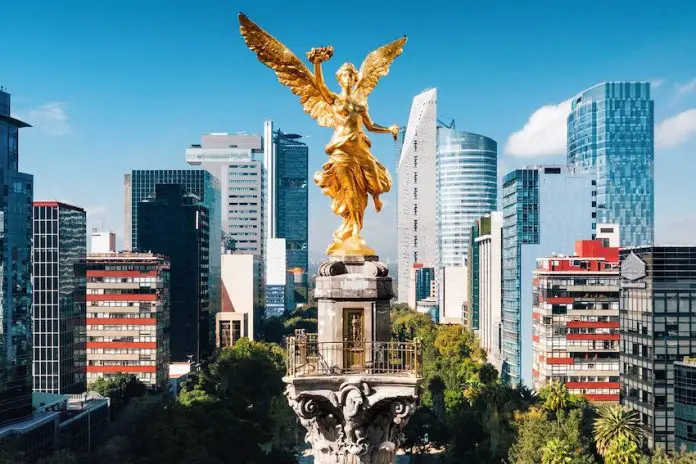 Angel of independence, Mexico City