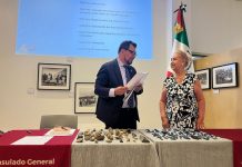 The pieces were voluntarily returned by Susana Zarco Carón, a Mexican citizen who has lived in Canada since 1968.