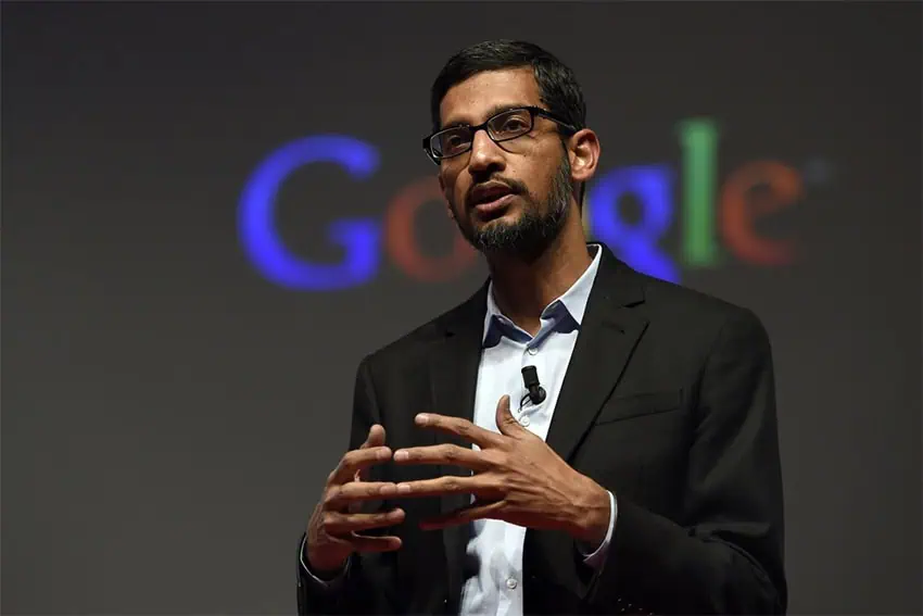 Sundar Pichai CEO of Google