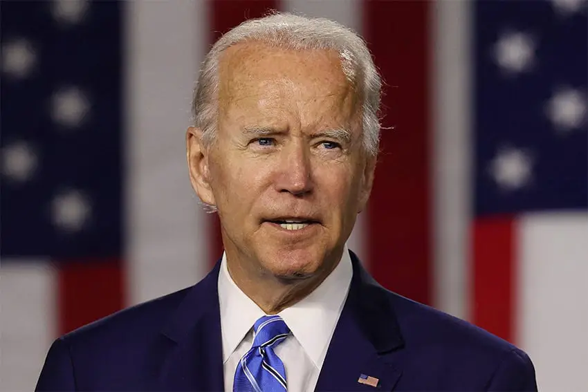 El presidente estadounidense Joe Biden