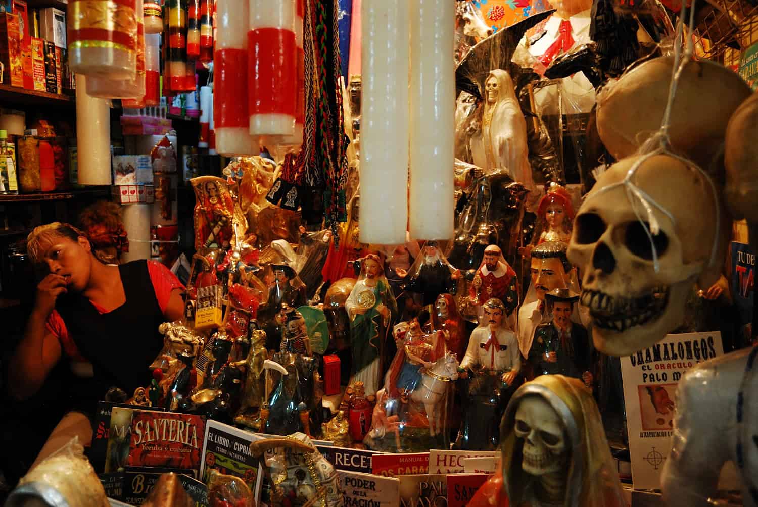 Witchcraft market in Zacatecas.