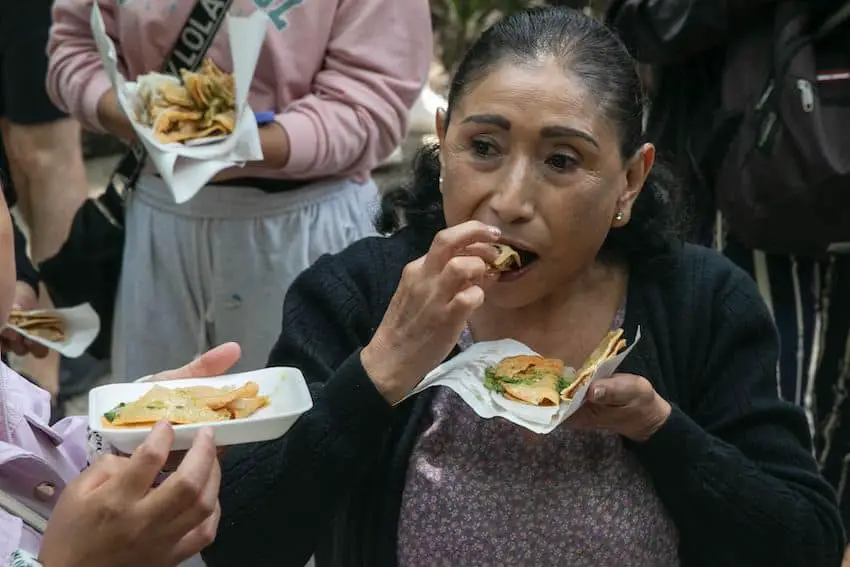 A total of 30,000 tacos were served on Sunday as the state strove to set the record for greatest variety of tacos served in one place. 