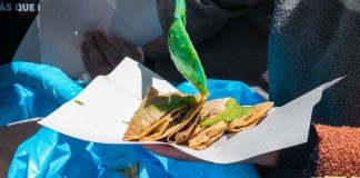 Where other than Mexico would you expect to see a Guinness World Record event for tacos?