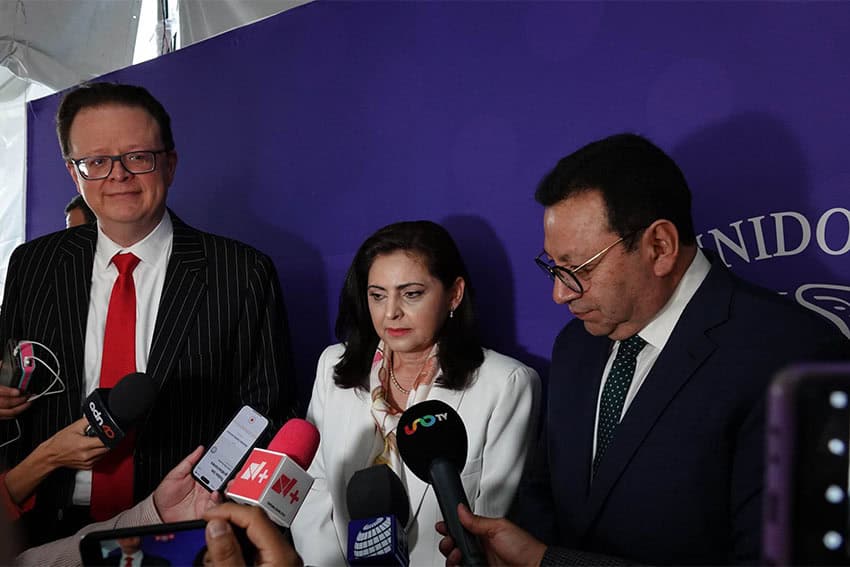 Three members of Mexico's Federal Electoral Tribunal