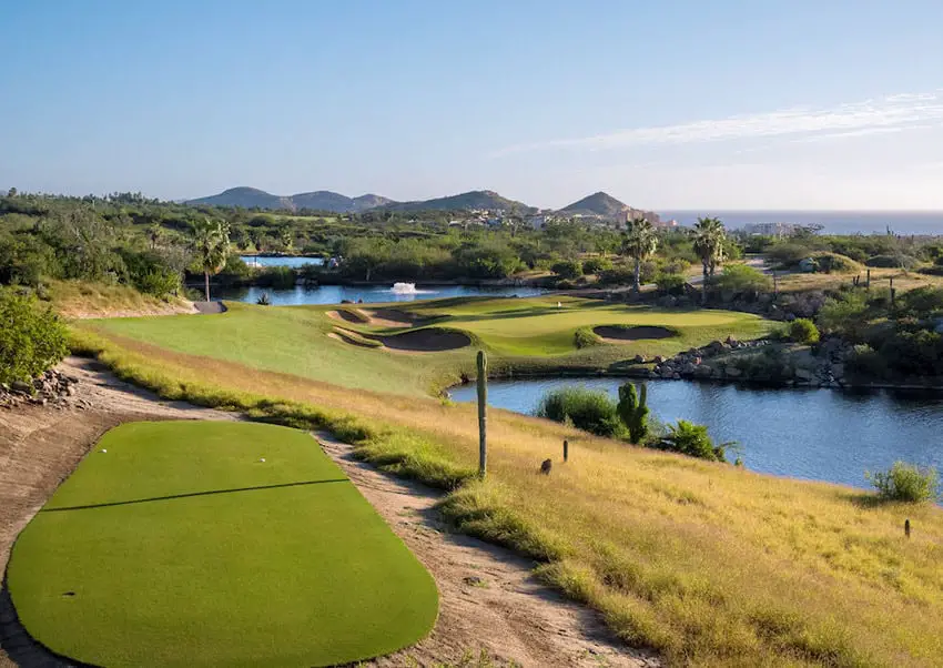 El campo de golf Cabo del Sol en Los Cabos