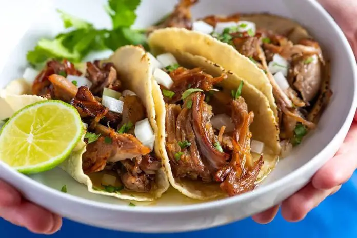 Carnitas tacos are a real taste of Mexico