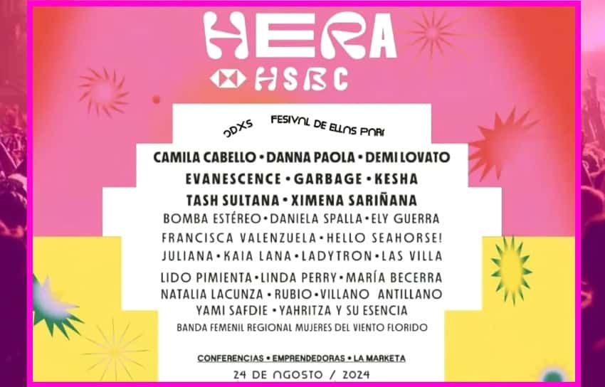 Hera Festival poster