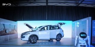 A BYD electric vehicle