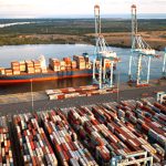 Lázaro Cárdenas port in Michoacán