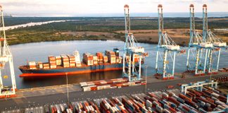 Lázaro Cárdenas port in Michoacán