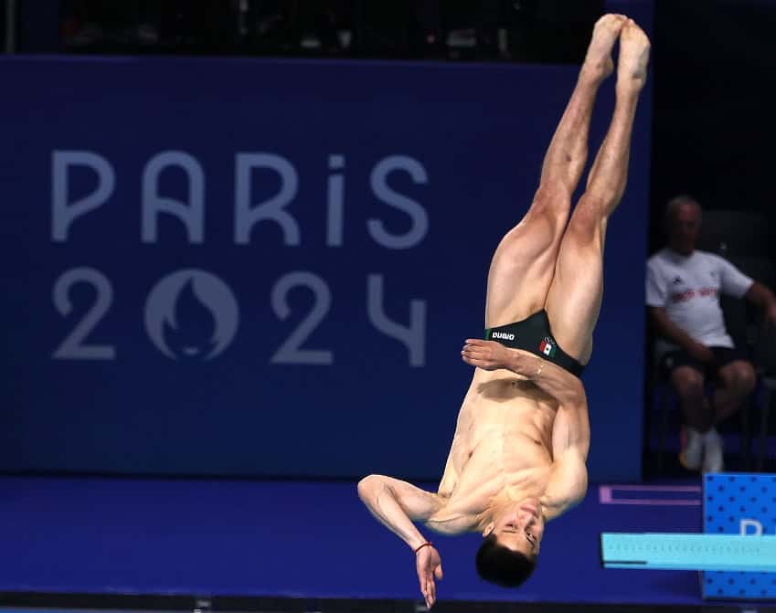 Osmar Olvera at the Paris Olympics 2024