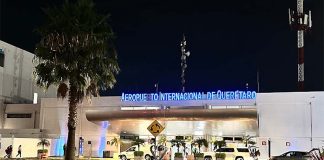 Front entrance of Queretaro International Airport
