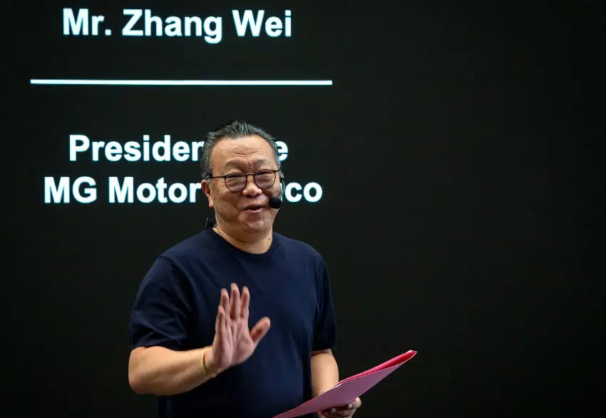 Zhang Wei, President of MG Motor Mexico