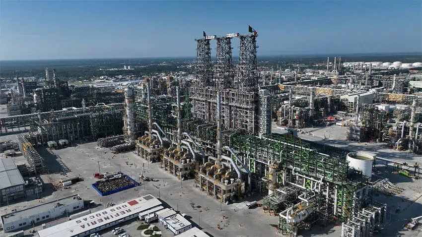 The Olmeca refinery in Dos Bocas, Veracruz.