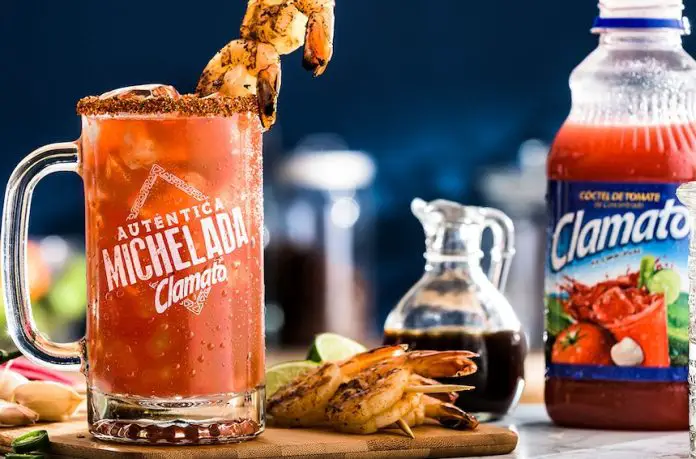 michelada beer with clamato