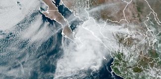 Tropical Storm Ileana is expected to make landfall in Baja California Sur around mid-day on Friday.
