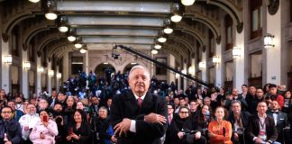 AMLO held his final morning press conference on Monday, Sept. 30.