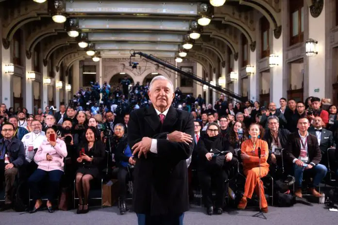 AMLO held his final morning press conference on Monday, Sept. 30.