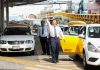 On-site taxi companies are available for curb-side pickup at Mexico City International Airport.