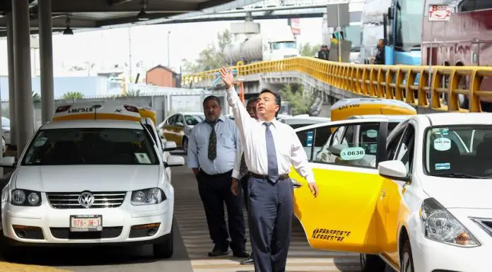 On-site taxi companies are available for curb-side pickup at Mexico City International Airport.